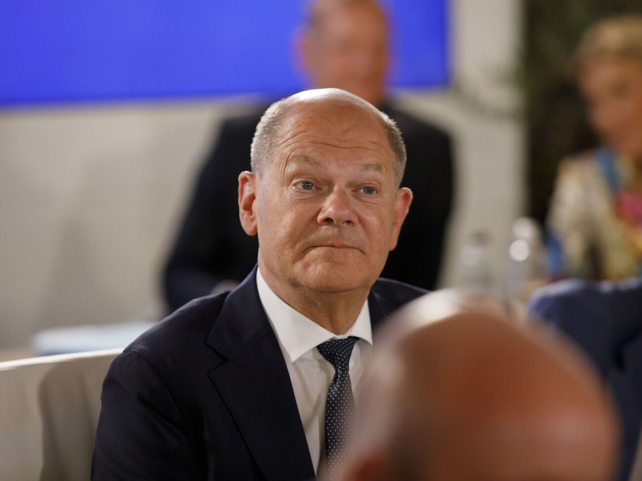 Путин хочет продолжать войну до тех пор, пока все не перестанут поддерживать Украину, но его план провалился, отметил Шольц (на фото)