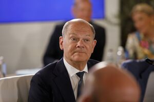 Путін хоче продовжувати війну, доки всі не перестануть підтримувати Україну, але його план провалився, зазначив Шольц (на фото)