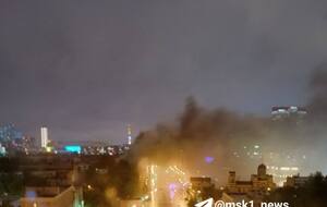 Вечером 13 июня на севере Москвы возник пожар