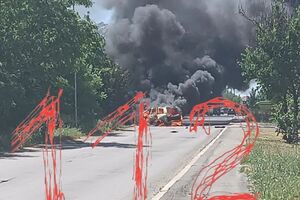 Вадим Собеский успел выпрыгнуть из автомобиля, перед тем как тот взорвался