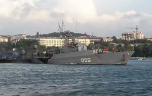 У Стрілецькій бухті Севастополя партизани виявили малий протичовновий корабель "Александровец"