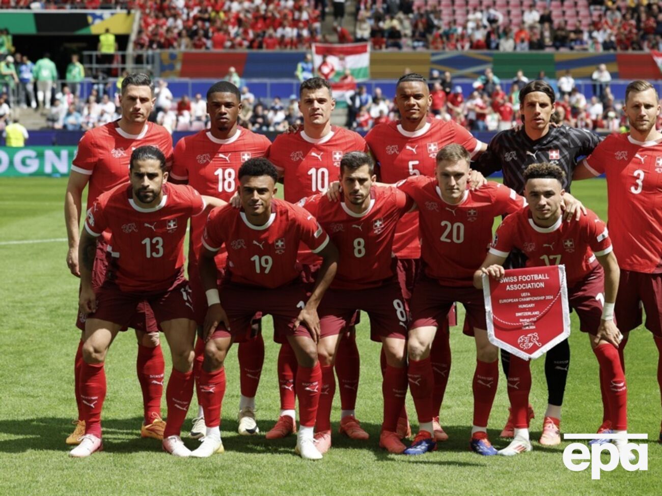 Швейцария со счетом 3:1 победила команду Венгрии