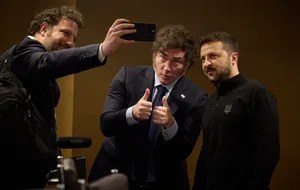 Милей и Зеленский провели встречу в Швейцарии