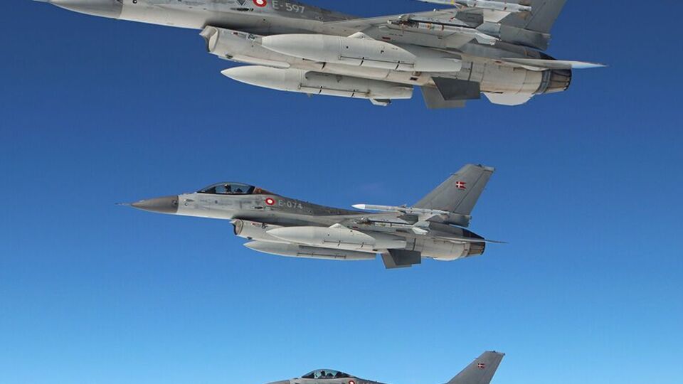Данія пообіцяла передати Україні винищувачі F-16 американського виробництва