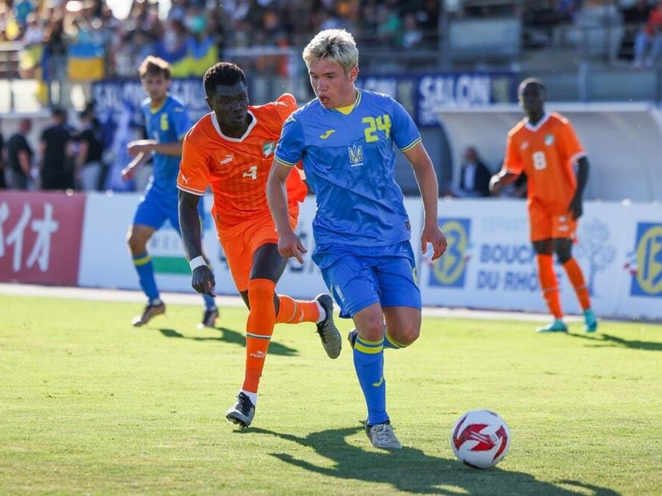 Украинцы не удержали преимущество в два забитых мяча