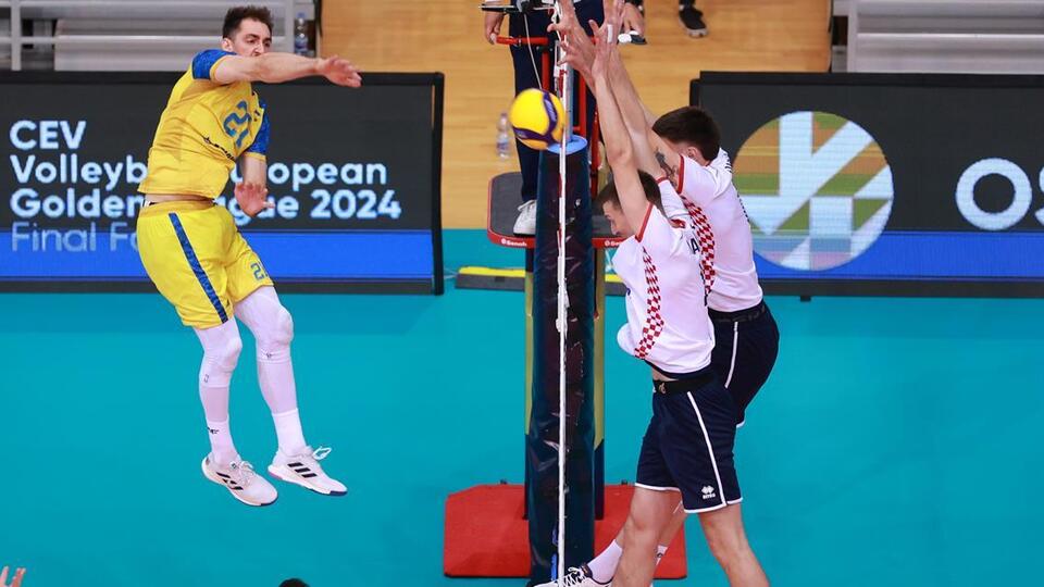 Українці у фіналі Золотої Євроліги в чотирьох сетах перемогли команду Хорватії