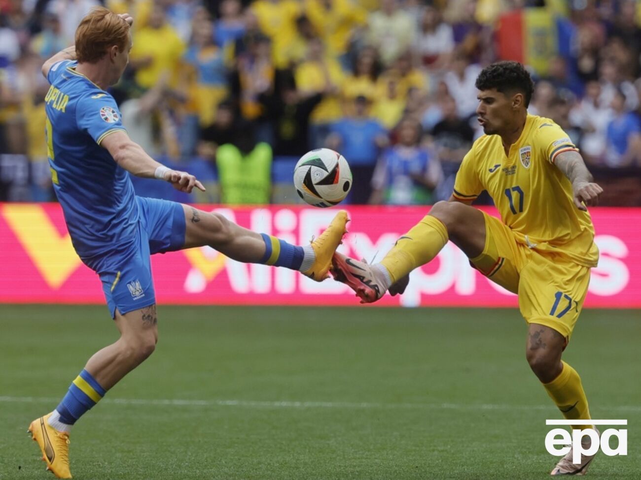 Украина проиграла сборной Румынии в матче первого тура Евро 2024