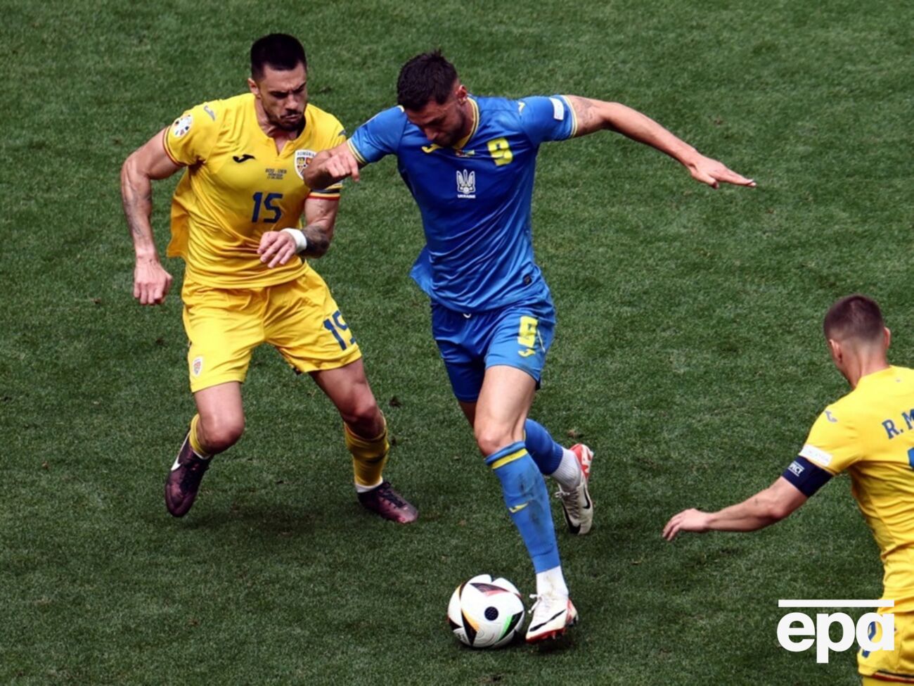 Украинцы и румыны играли в Мюнхене