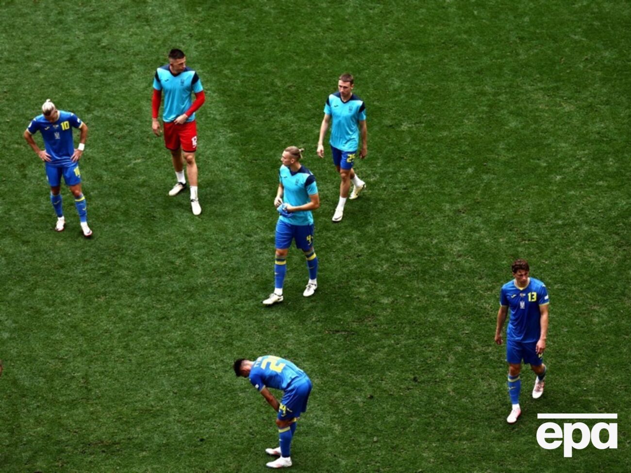 Українці програли перший матч Євро 2024 з рахунком 0:3