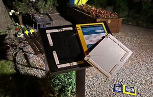 В прокуратуре показали, что неизвестная сделала с могилами военных