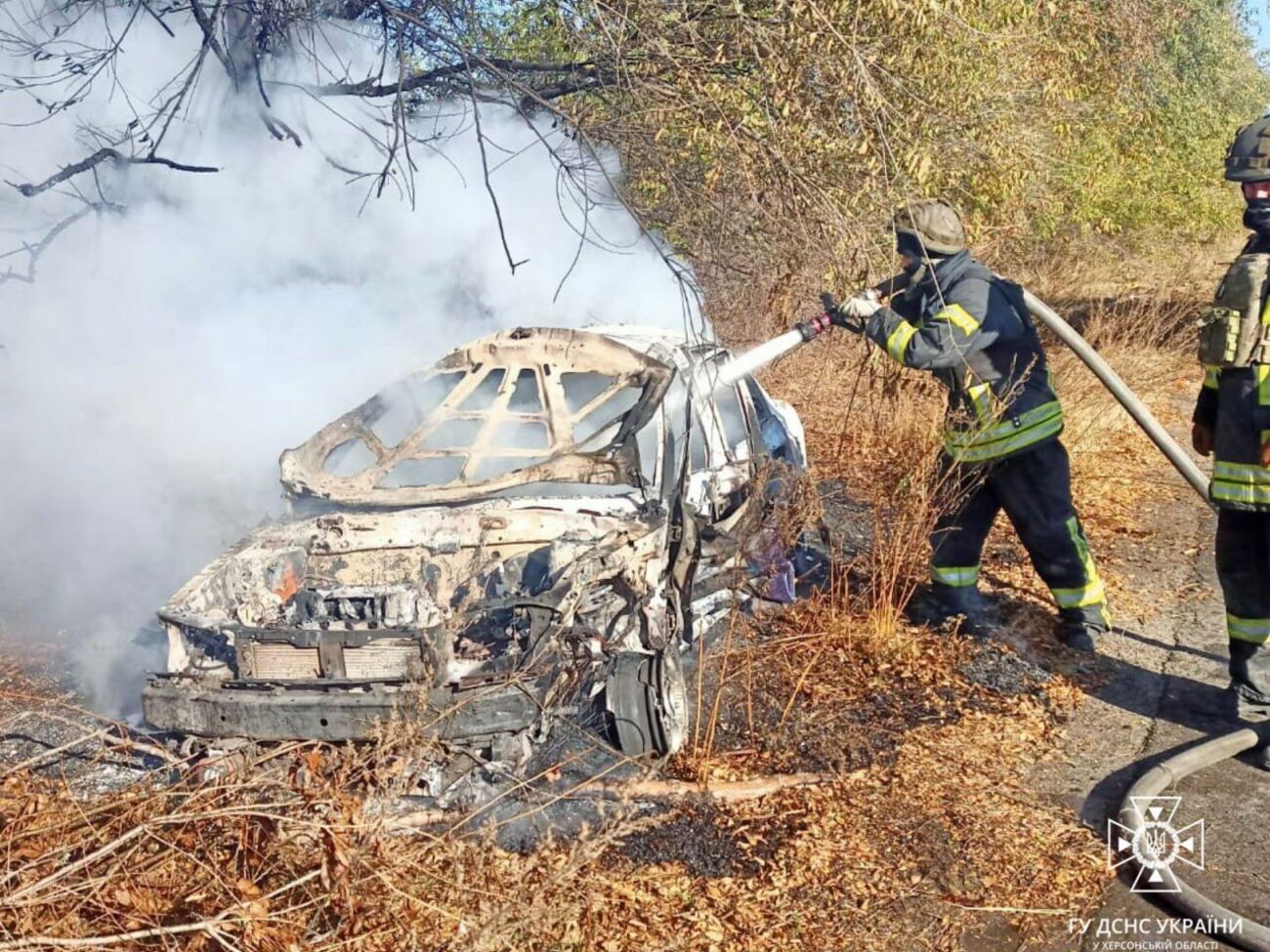 Окупанти атакували цивільну машину в Херсонській області, загинув чоловік, повідомив Прокудін