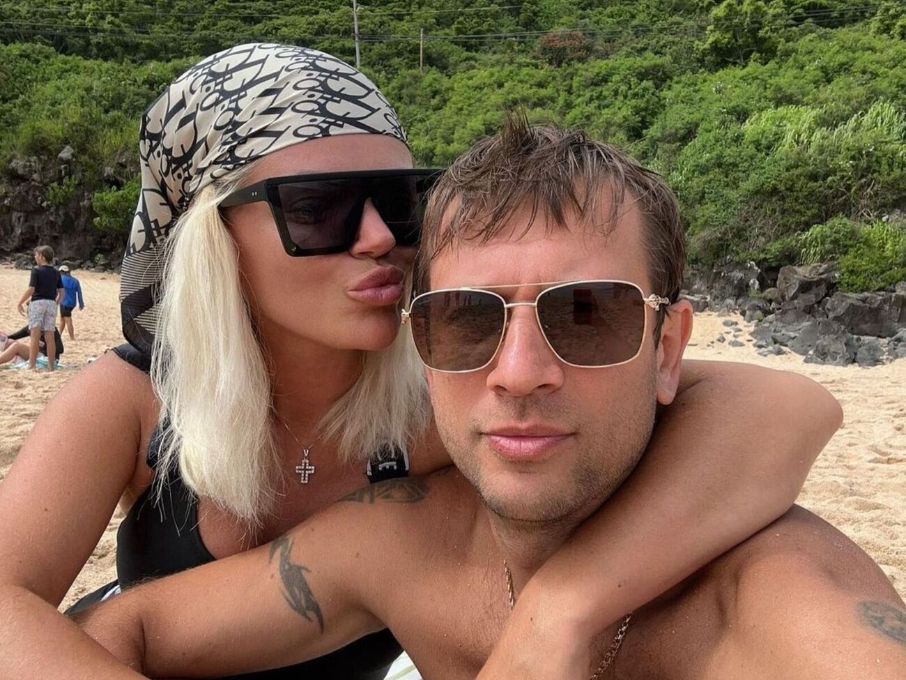 О романе с Калабишкой Ступка сообщил летом 2023 года