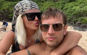 Про роман із Калабішкою Ступка повідомив улітку 2023 року