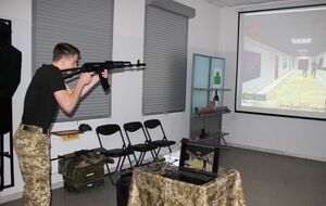 Інтерактивний лазерний стрілецький тренажер коштує від 100 до 150 тис. грн, пише Горковенко