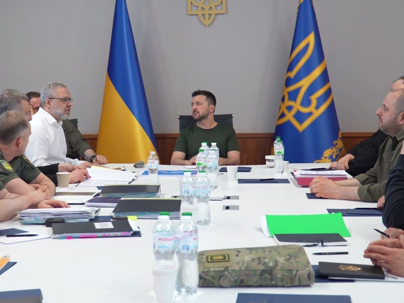 На засіданні ставки заслухали доповідь Галущенка, розповів Зеленський