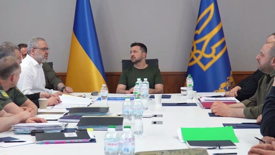 На засіданні ставки заслухали доповідь Галущенка, розповів Зеленський