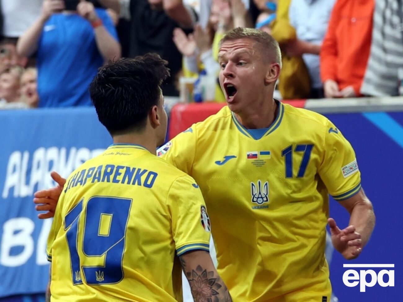 Первый мяч украинской сборной забил Шапаренко