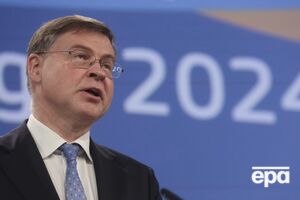 Кошти від заморожених активів РФ спрямують на військову підтримку України, зазначив Домбровскіс