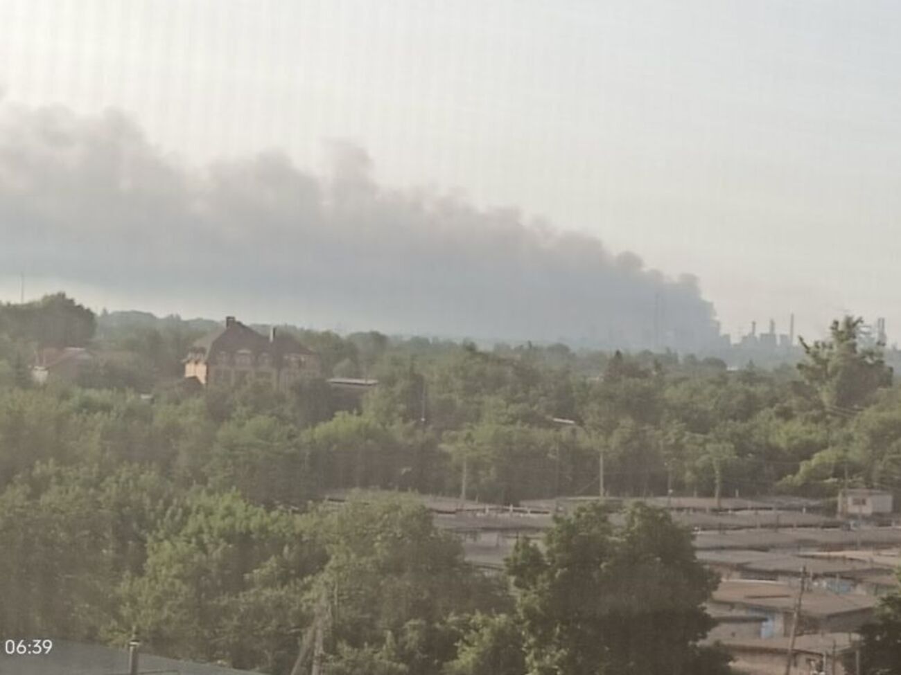 Уранці в повітрі зафіксували незначне зростання вмісту деяких забруднювальних речовин