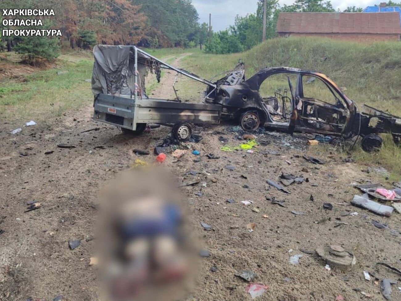 У Слобожанському 24 червня на міні підірвався автомобіль, загинуло двоє людей, зазначили у прокуратурі