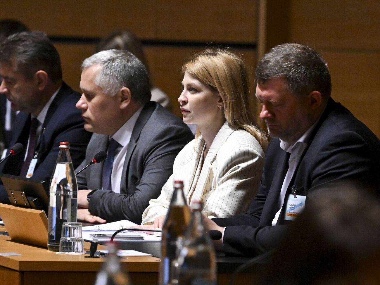 Стефанішина 25 червня виступила на першій міжурядовій конференції між Україною та ЄС