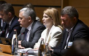 Стефанишина 25 июня выступила на первой межправительственной конференции между Украиной и ЕС