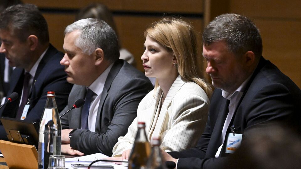 Стефанишина 25 июня выступила на первой межправительственной конференции между Украиной и ЕС