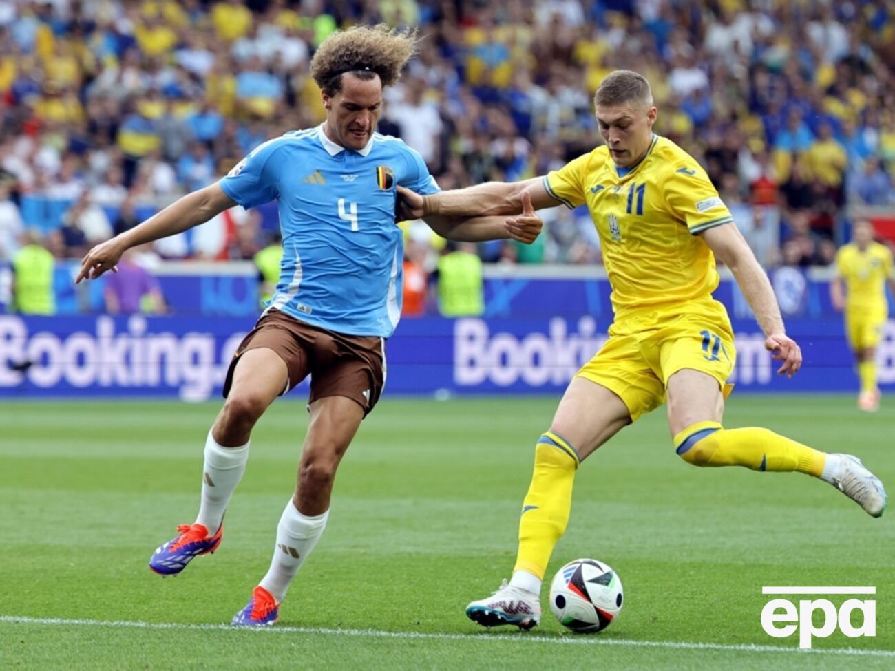 С Бельгией Украина сыграла без забитых мячей