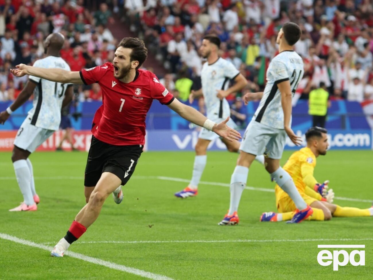 Грузины забили два мяча