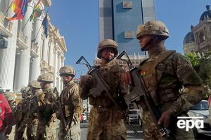 Болівійські військові намагалися захопити урядовий палац