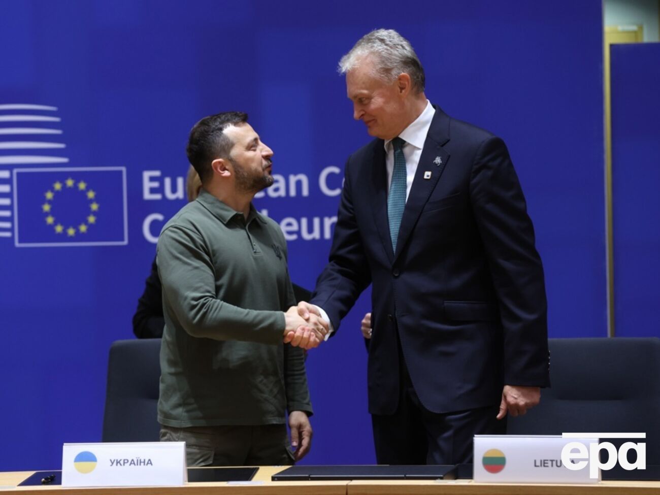 Соглашение подписали Зеленский и Науседа