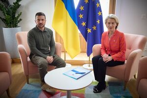 Глава ЕК и президент Украины встретились в Брюсселе