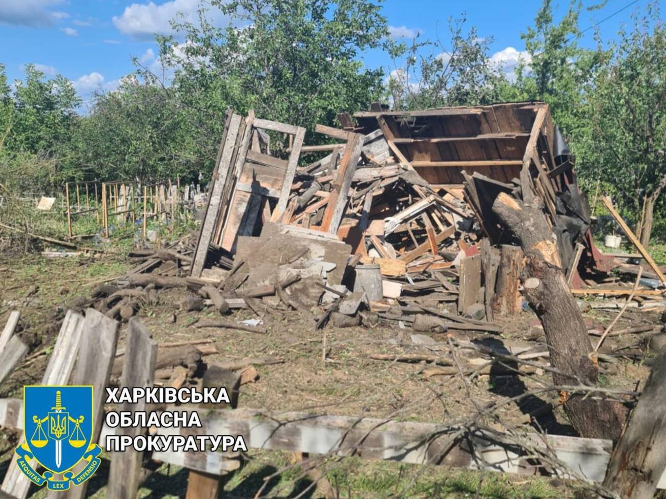 Унаслідок прильоту постраждало п'ятеро людей
