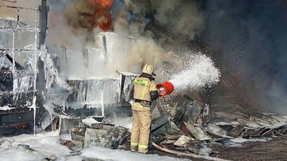 Пожежу гасило 11 розрахунків