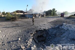 Окупанти завдали двох ракетних ударів по території Вільнянська о 17.40, повідомили в поліції