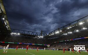 В Дортмунде шел ливень