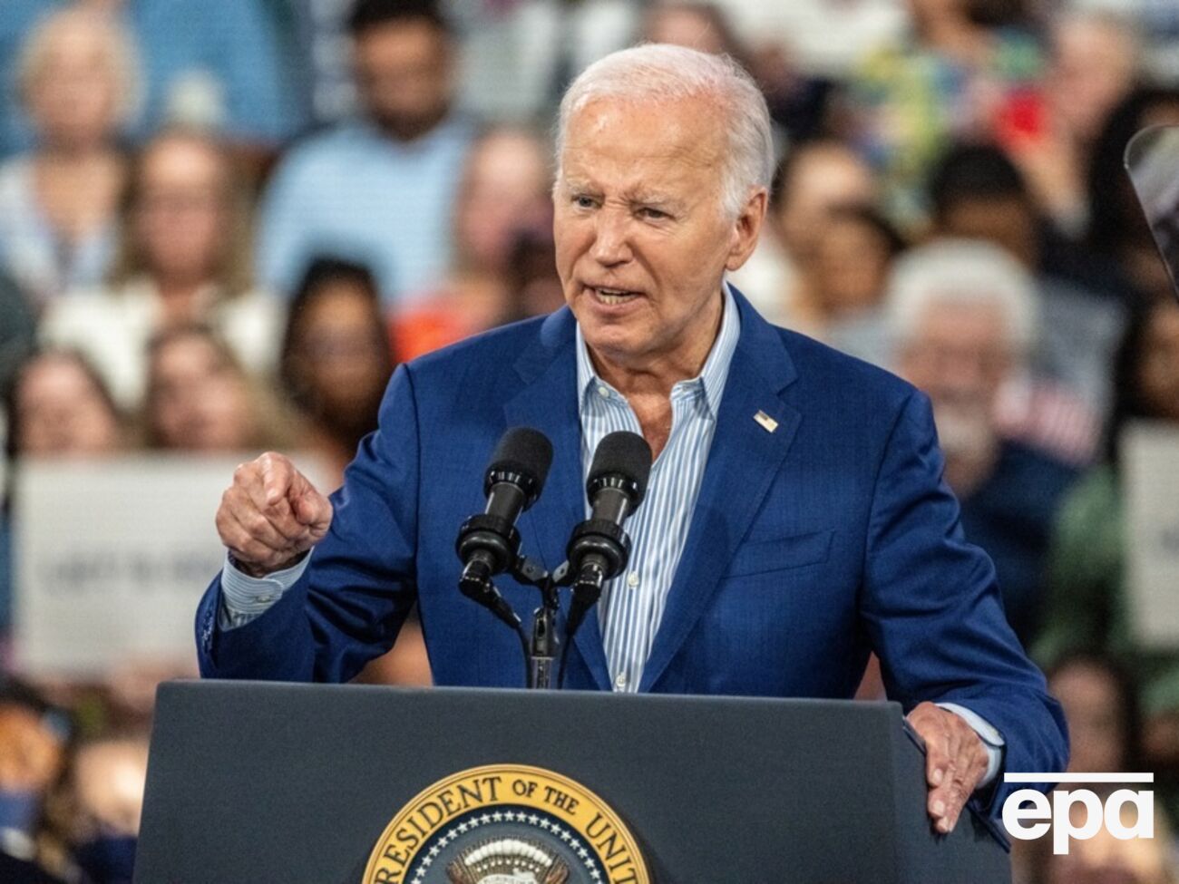 Байден заявив, що не планує покидати президентські перегони
