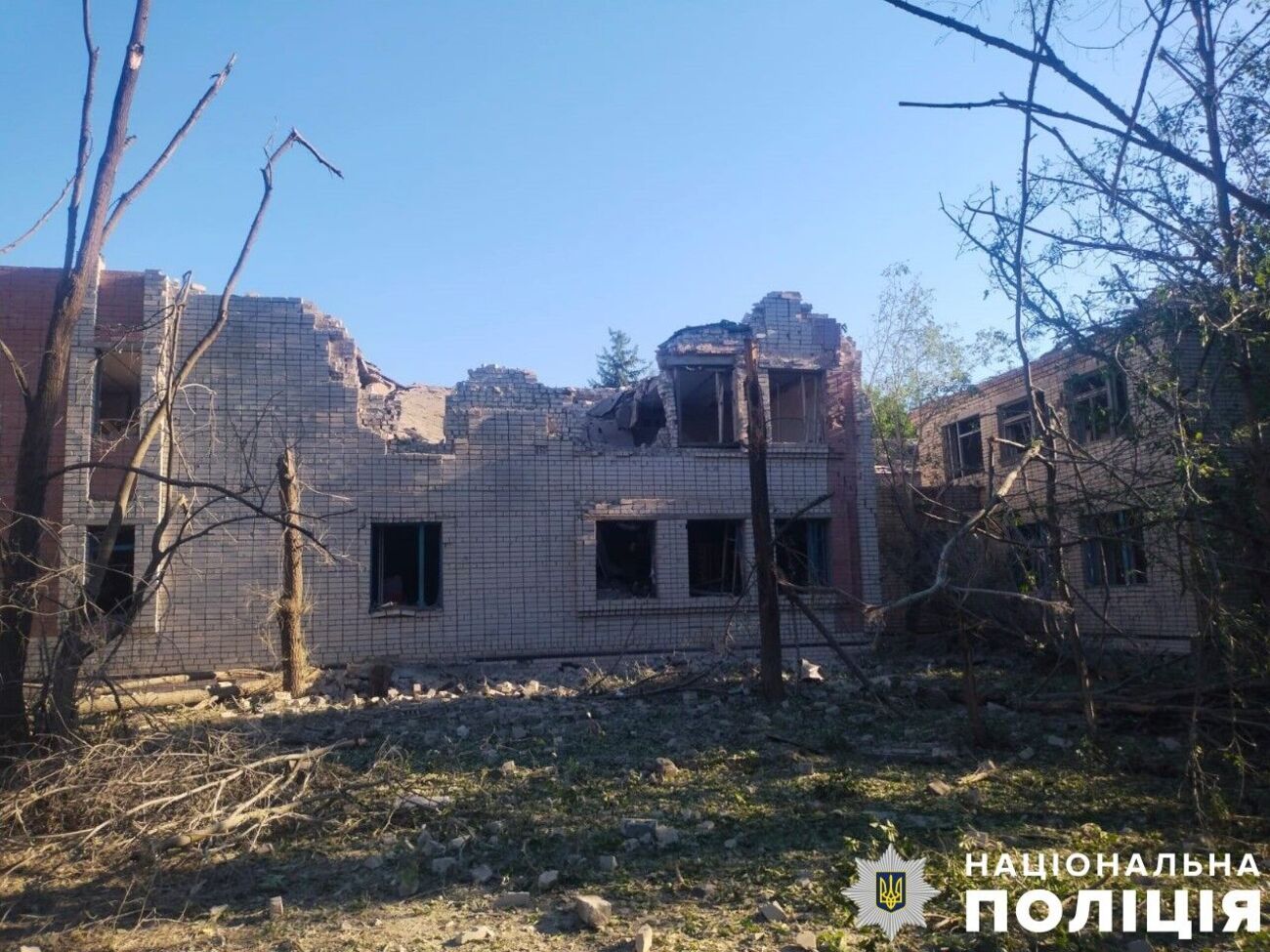 Поліція показала фото наслідків російських обстрілів Херсонської області