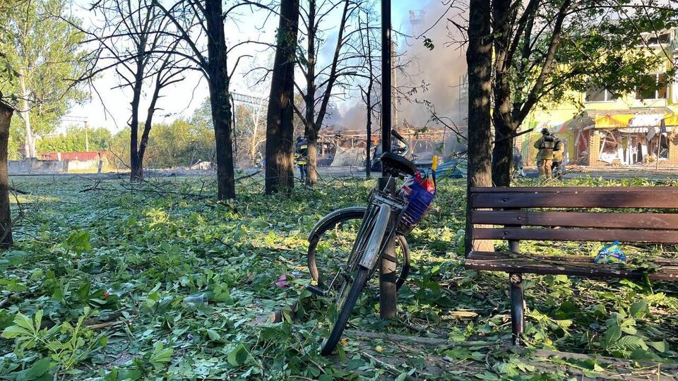 Оккупанты нанесли два ракетных удара по центру Вольнянска 29 июня