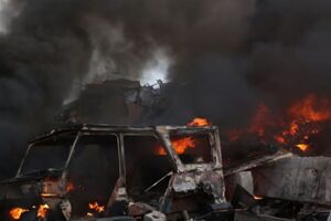 В Днепропетровской ОВА заявили, что над Днепром утром 4 июня сбиты две российские ракеты