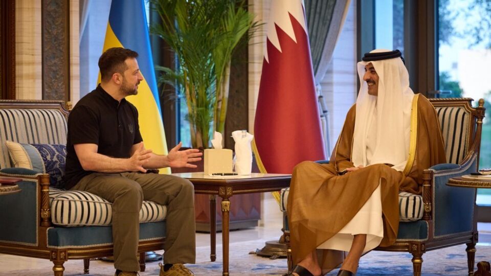 Зеленский прибыл в Катар 5 июня