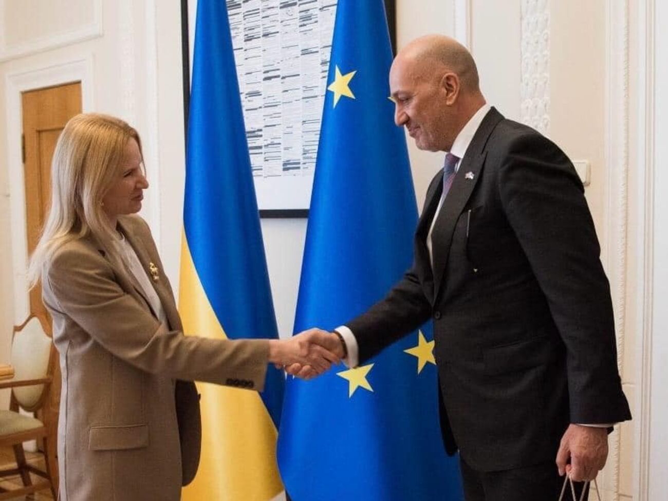 Кондратюк 5 июня провела встречу с послом Турции Бильгеном