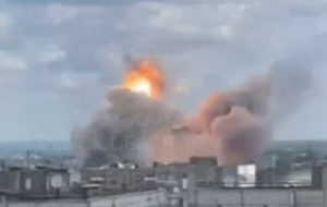 Прилеты в Луганске произошли в районе Острая Могила, где много военных объектов оккупантов, пояснил Лысогор