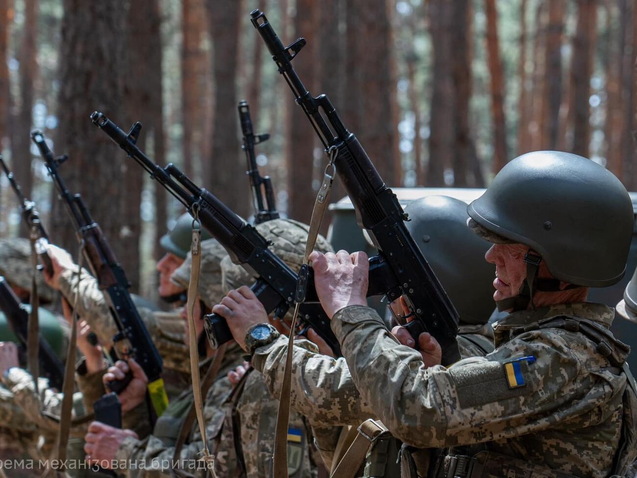 В Украине продолжается мобилизация из-за российского вторжения