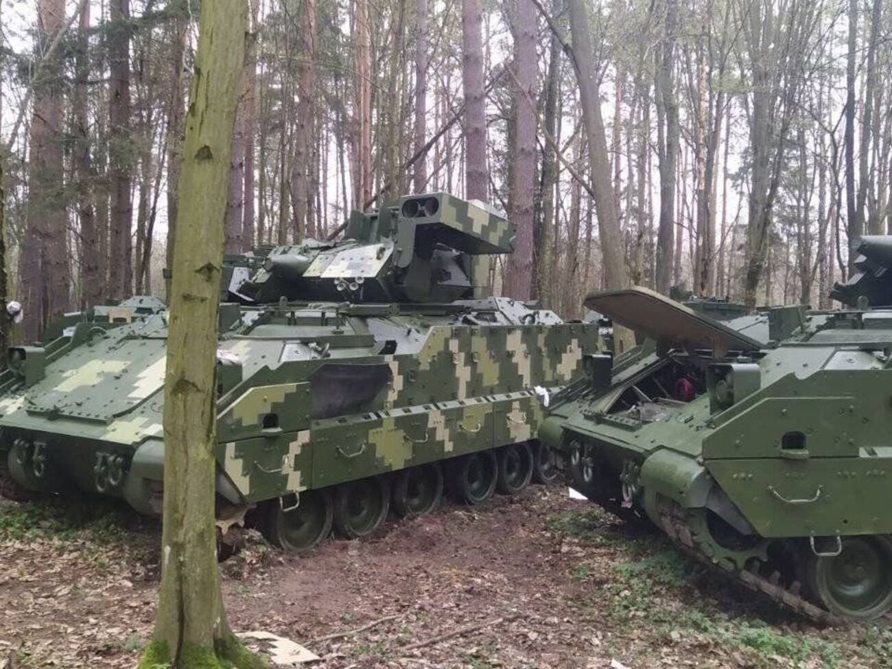 Bradley вийшла переможцем із дуелі з російським бронетранспортером