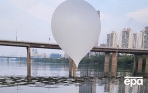 Более 80 воздушных шаров с пластиком и бумагой приземлились в Южной Корее, остальные не достигли территории страны