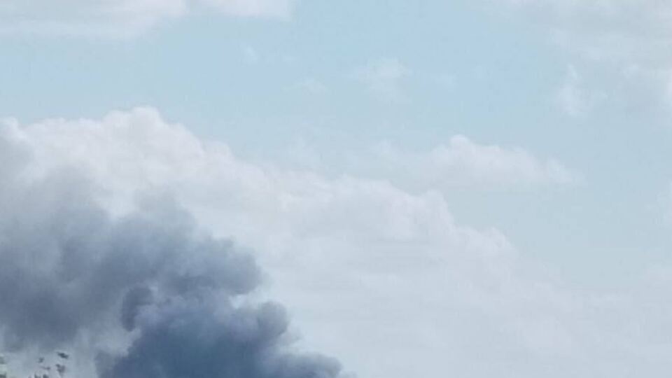 У Бєлгородській області пожежа, перед нею було чути вибухи