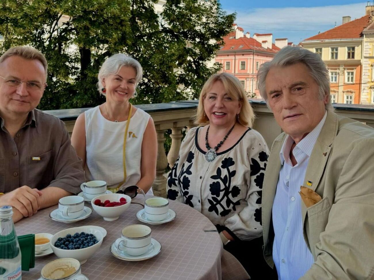 Катерина Ющенко призналась, что наслаждалась Львовом в компании любимых людей