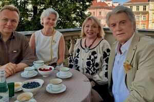 Катерина Ющенко призналась, что наслаждалась Львовом в компании любимых людей