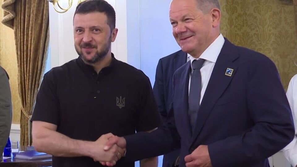 Зеленський і Шольц зустрілися у США